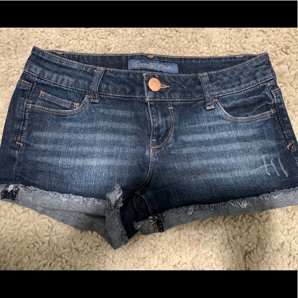 Adorable Jean Shorts, Mid-Rise